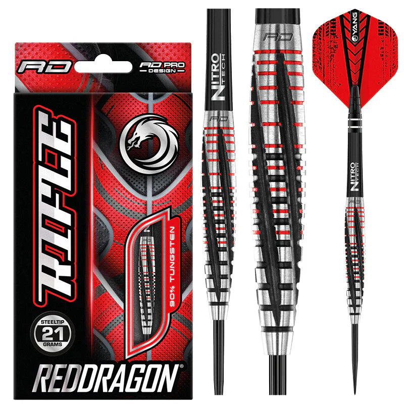 Red Dragon - Rifle - Sada Steel Šípok - Direct Darts - 2