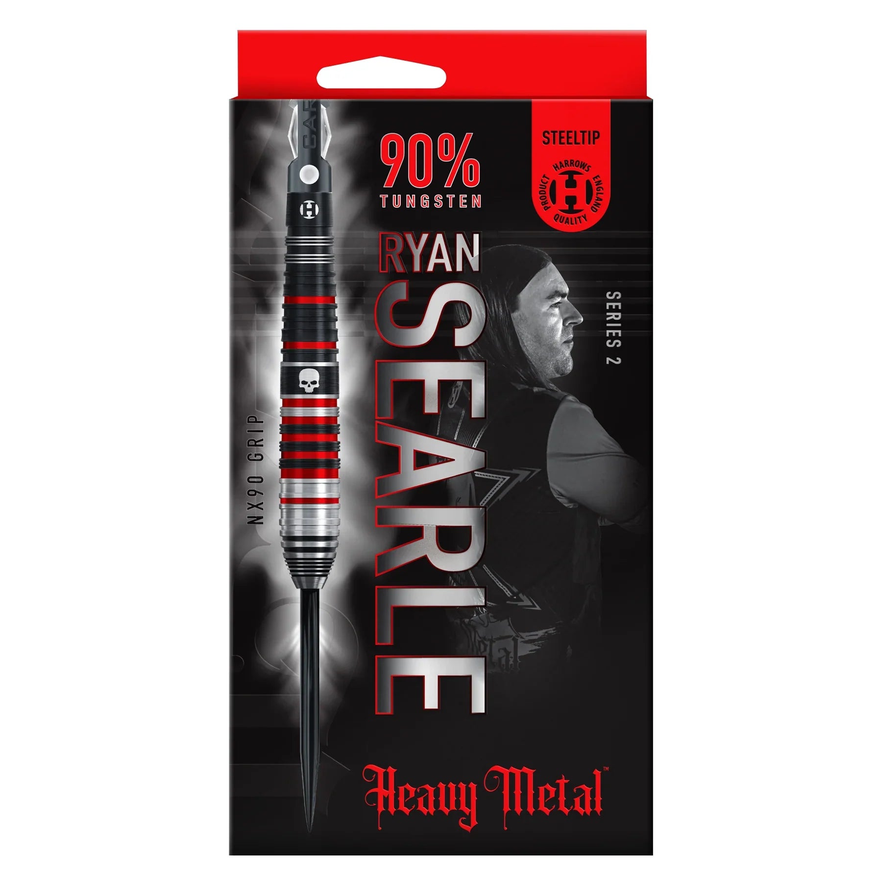 Harrows - Ryan Searle Series 2 90% - Sada Steel Šípok - Direct Darts - 5