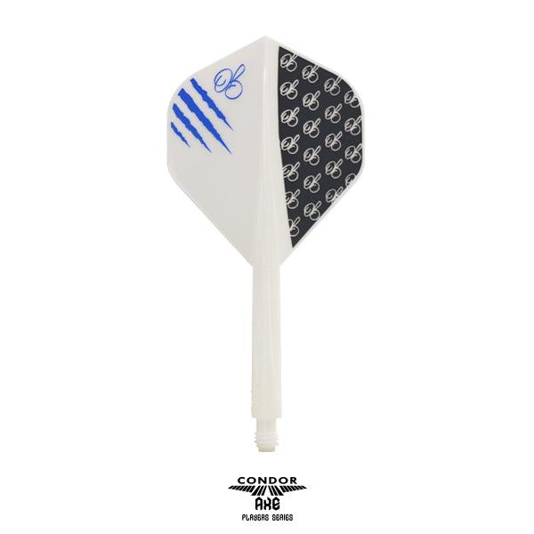 Condor - Axe The Master - Biela - No2 - Jednodielny Násadka/Letky Na Šípky - Direct Darts - 2