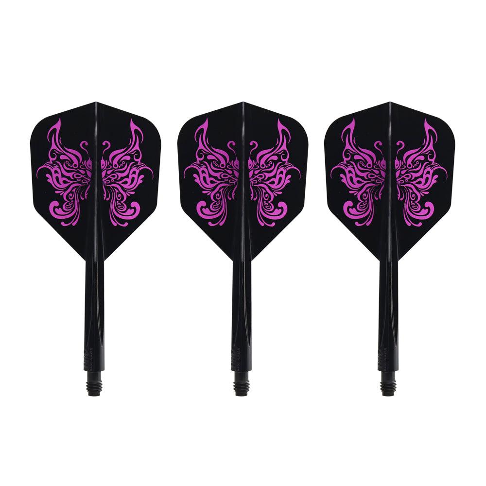 Condor - Axe Tribal Butterfly - Čierna - No6 - Jednodielny Násadka/Letky Na Šípky - Direct Darts - 1