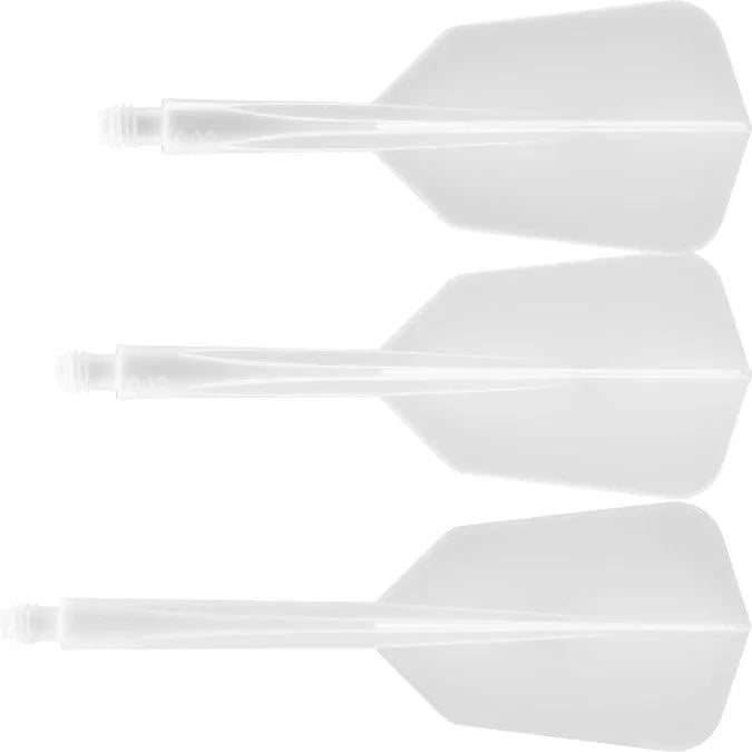 Condor - Axe Wing - Biela - Slim - Jednodielny Násadka/Letky Na Šípky - Direct Darts - 2