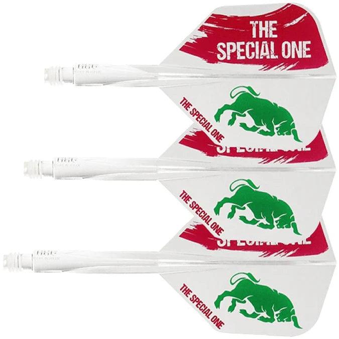 Condor - Axe Special One2 - Priehľadná - No6 - Jednodielny Násadka/Letky Na Šípky - Direct Darts - 2