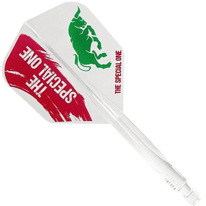 Condor - Axe Special One2 - Priehľadná - No6 - Jednodielny Násadka/Letky Na Šípky - Direct Darts - 1