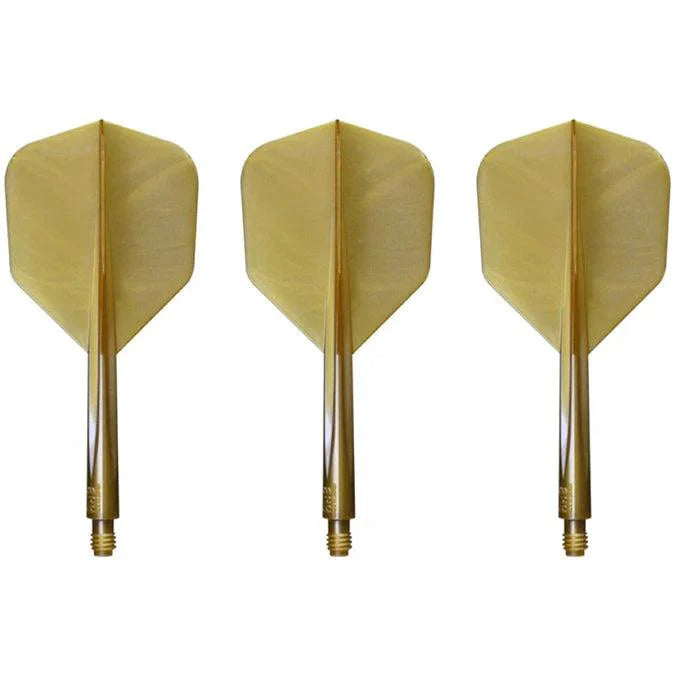 Condor - Axe Metalic - Zlatá - No6 - Jednodielny Násadka/Letky Na Šípky - Direct Darts - 2