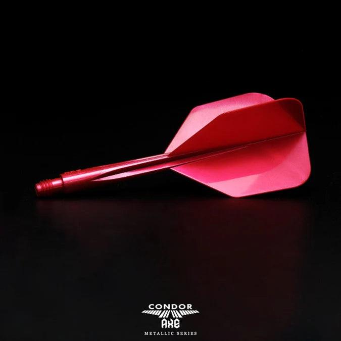 Condor - Axe Metalic - Červená - No6 - Jednodielny Násadka/Letky Na Šípky - Direct Darts - 3
