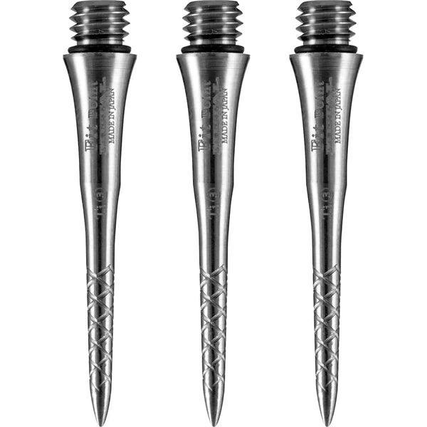 Cosmo - Závitový Kovový Hrot - Nerezová Oceľ - Špirály - Hroty Na Šípky - Direct Darts - 3