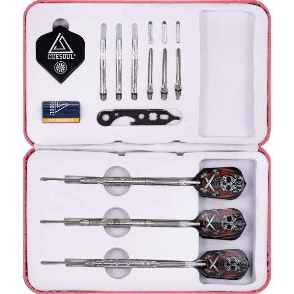 Cuesoul - Fighting Soul - Shark 95% - Sada Steel Šípok - Direct Darts - 2