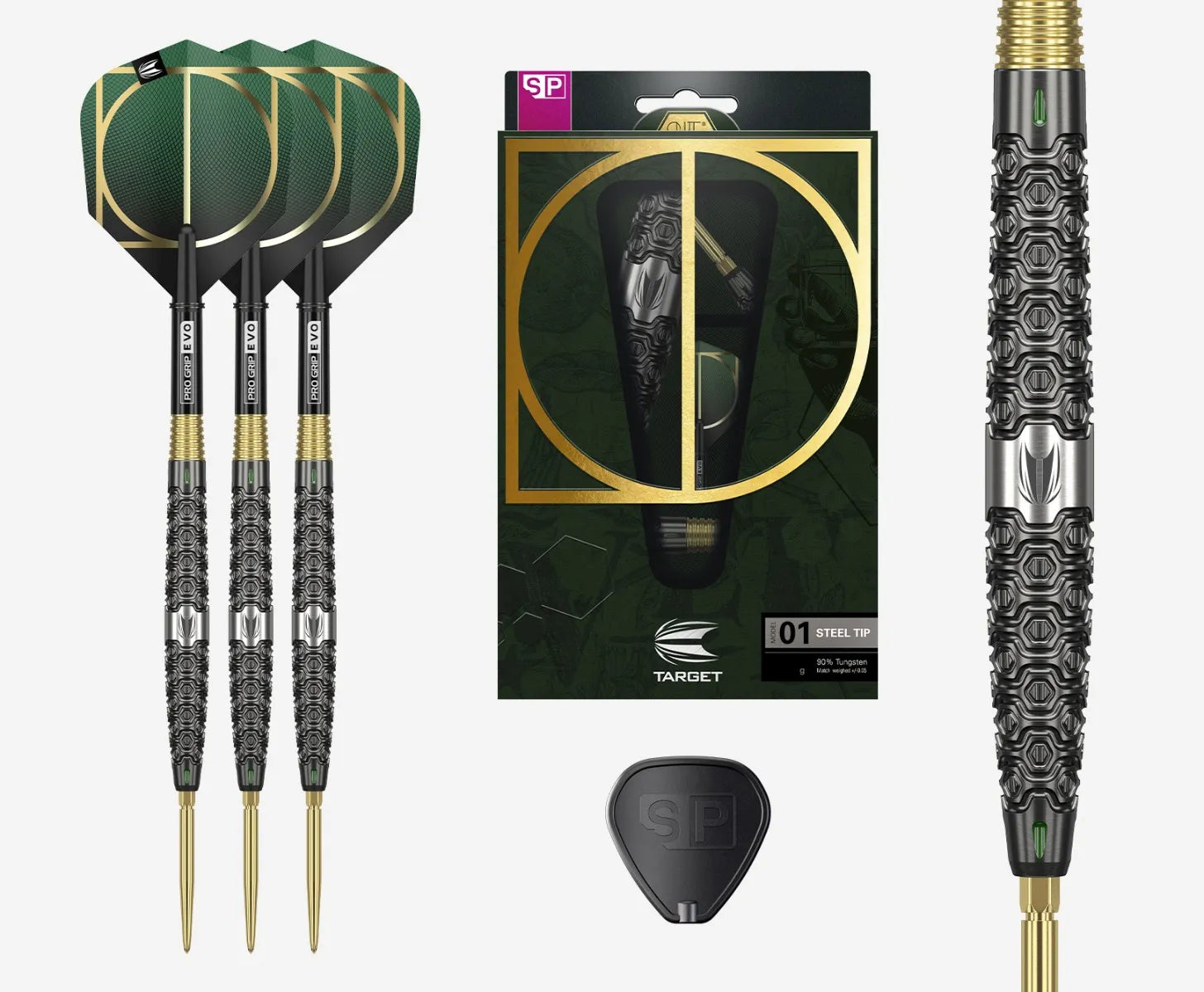 Target - Cult 90% - Sp01 - Sada Steel Šípok - Direct Darts - 2