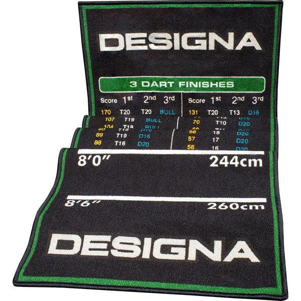 Designa - Kiszállóterč - Protisklzová Vrstva - 290Cm*80Cm - Zelená - Koberec Na Šípky - Direct Darts - 3