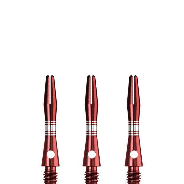 Designa - Multiline Hliník Červená - Násadka Na Šípky - Direct Darts - 6