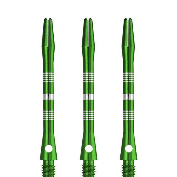 Designa - Multiline Hliník Zelená - Násadka Na Šípky - Direct Darts - 3