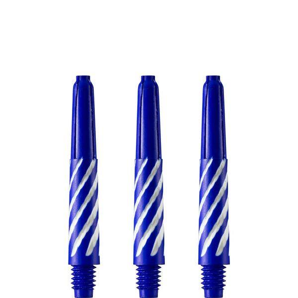 Designa - Spiroline Nylon Modrá & Biela - Násadka Na Šípky - Direct Darts - 3