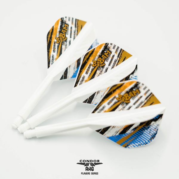 Condor - Axe Bam Bam - Biely - No2 - Letky/Násadka Na Šípky - Direct Darts - 2