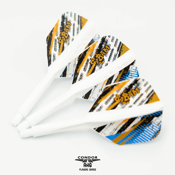 Condor - Axe Bam Bam - Biely - No6 - Letky/Násadka Na Šípky - Direct Darts - 2