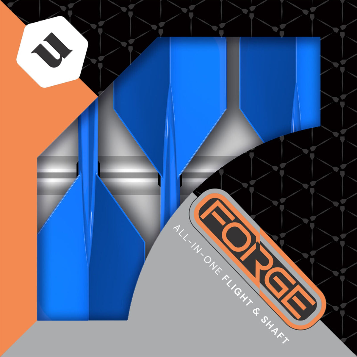 Unicorn - Forge - Plus Modrá - Šípky Letky/Násadky - Direct Darts - 4