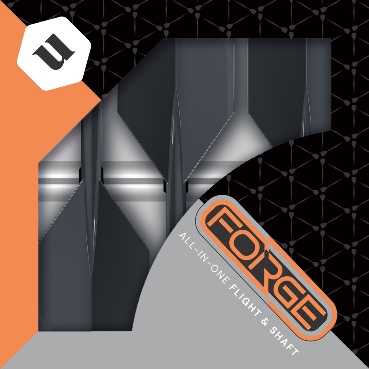 Unicorn - Forge - Plus Čierna - Šípky Letky/Násadky - Direct Darts - 4