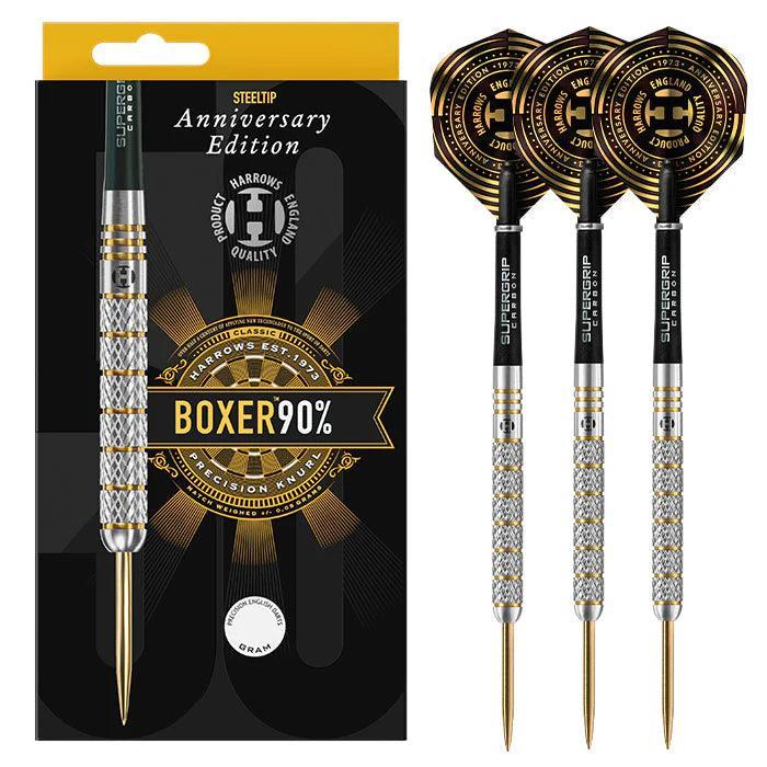 Harrows - Anniversary Boxer Parallel 90% - Sada Steel Šípok Na Šípky - Direct Darts - 2