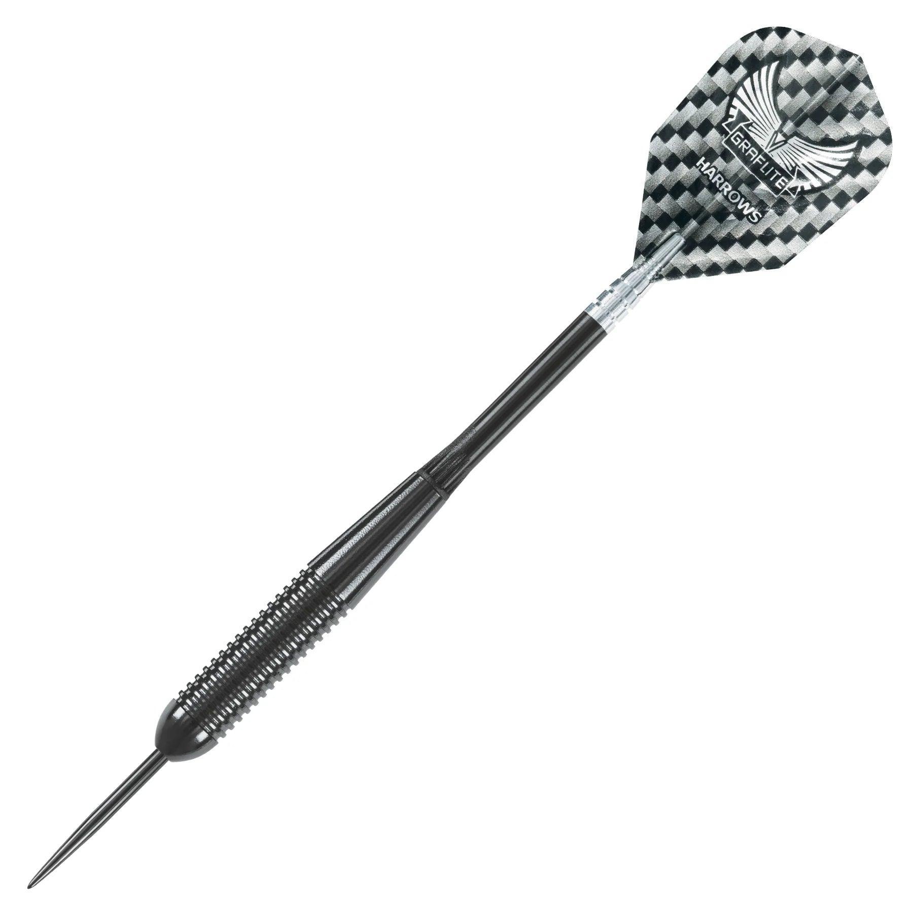 Harrows - Black Arrow 19 G - Sada Steel Šípok - Direct Darts - 4