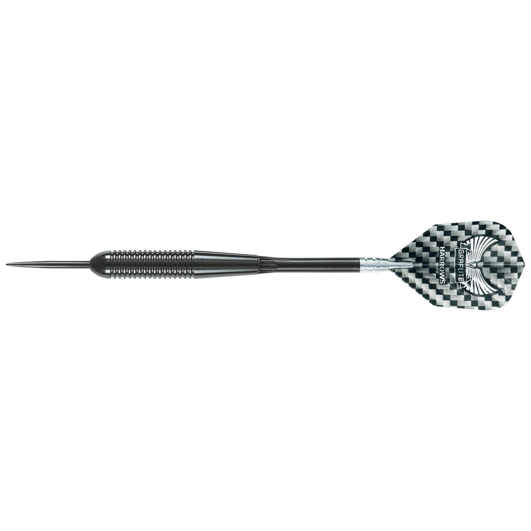 Harrows - Black Arrow 19 G - Sada Steel Šípok - Direct Darts - 5