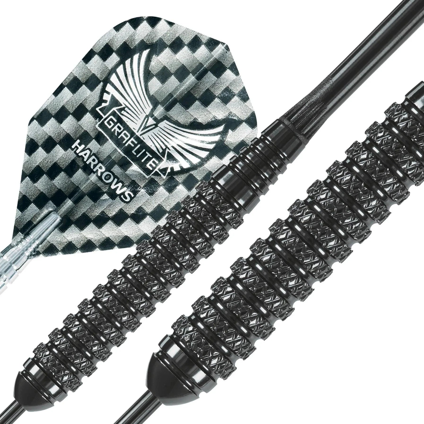 Harrows - Black Arrow 20 G - Sada Steel Šípok - Direct Darts - 3