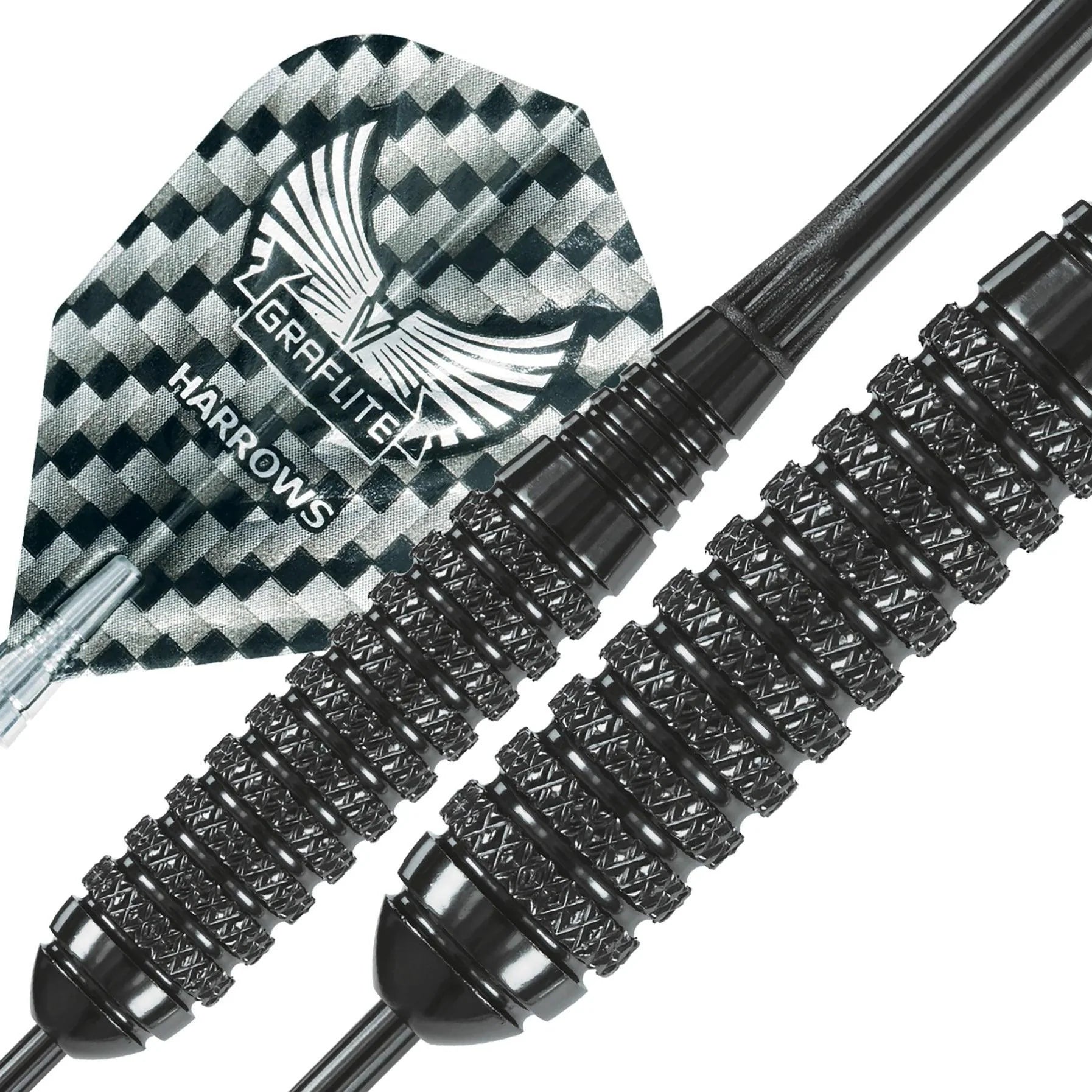 Harrows - Black Arrow 23 G - Sada Steel Šípok - Direct Darts - 3