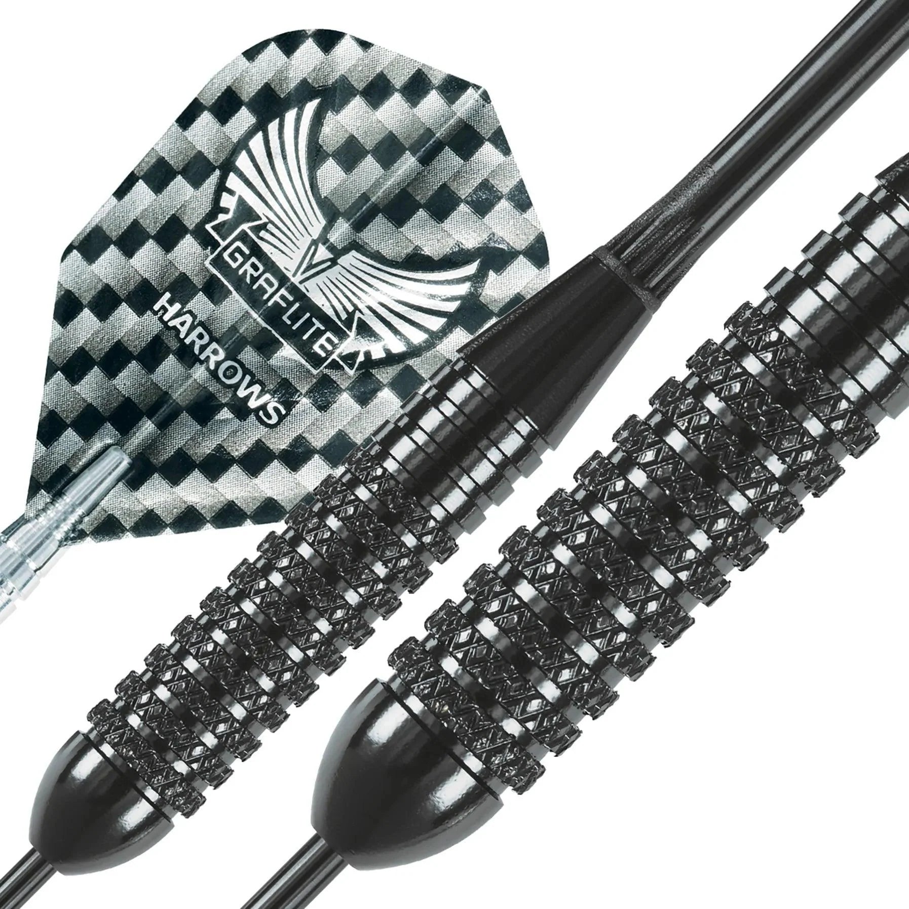 Harrows - Black Arrow 25 G - Sada Steel Šípok - Direct Darts - 3