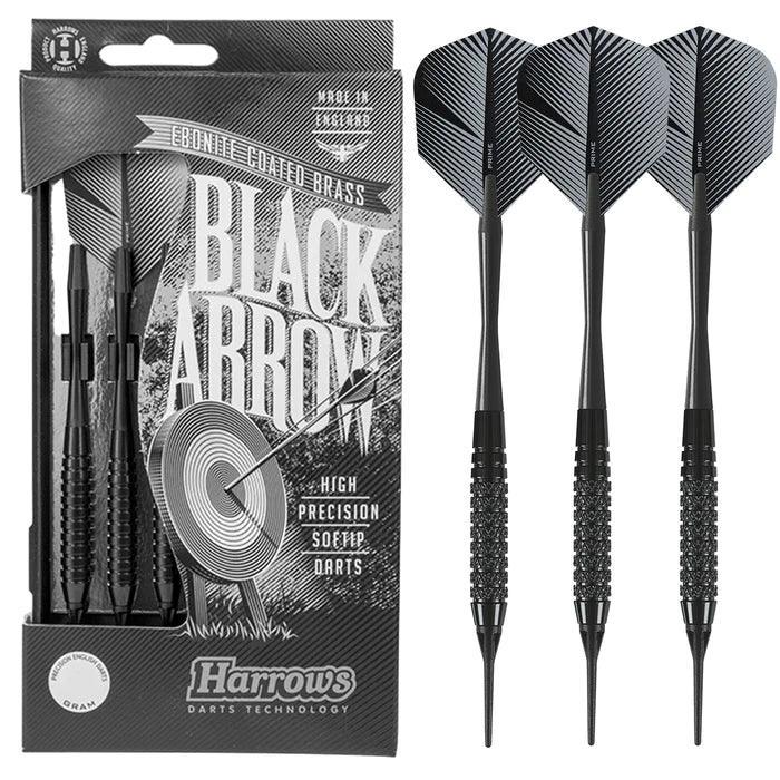 Harrows - Black Arrow Style 2 - Sada Soft Šípok - Direct Darts - 3