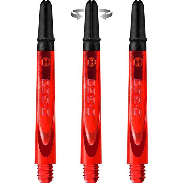 Harrows - Carbon 360 Červená - Násadka Na Šípky - Direct Darts - 2