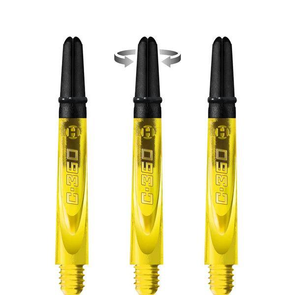Harrows - Carbon 360 Žltá - Násadka Na Šípky - Direct Darts - 3