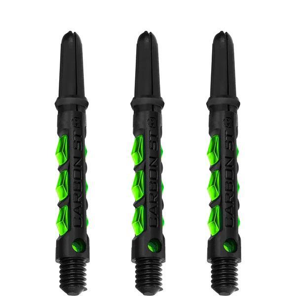 Harrows - Carbon St Zelená - Násadka Na Šípky - Direct Darts - 3
