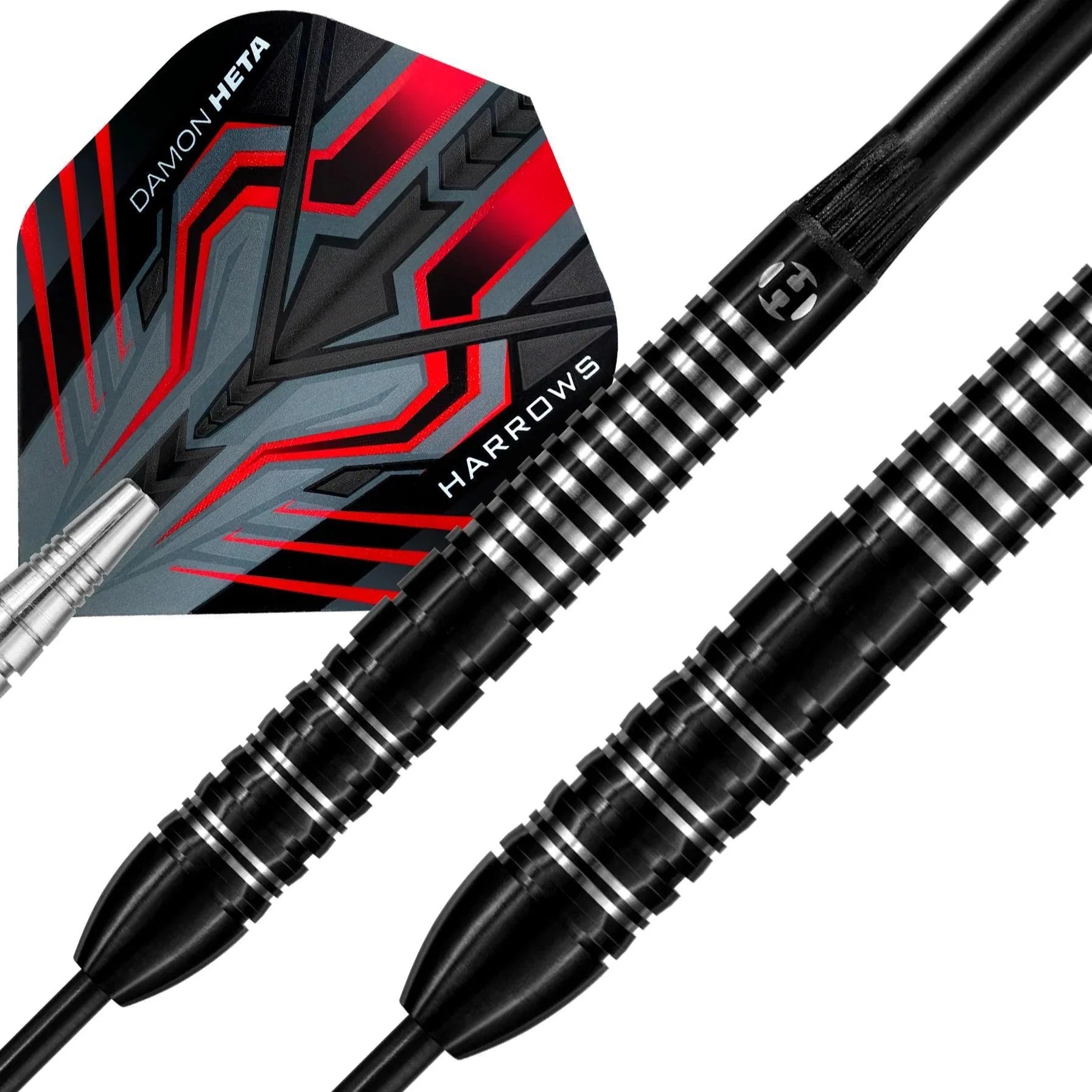 Harrows - Damon Heta 90% Black - Sada Steel Šípok - Direct Darts - 3
