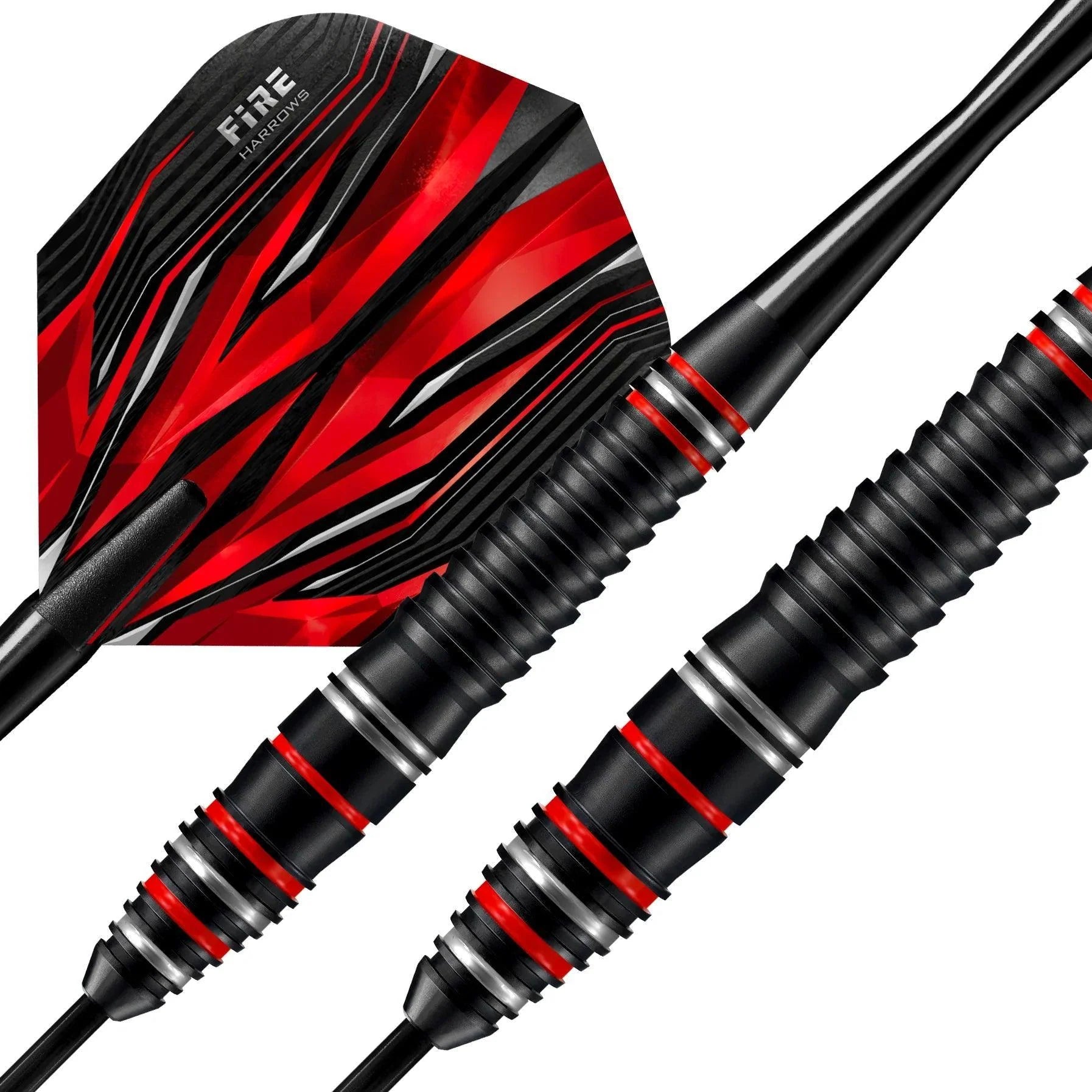 Harrows - Fire Sada Vysoko Kvalitná Zliatina A Oceľových Šípok - Direct Darts - 3