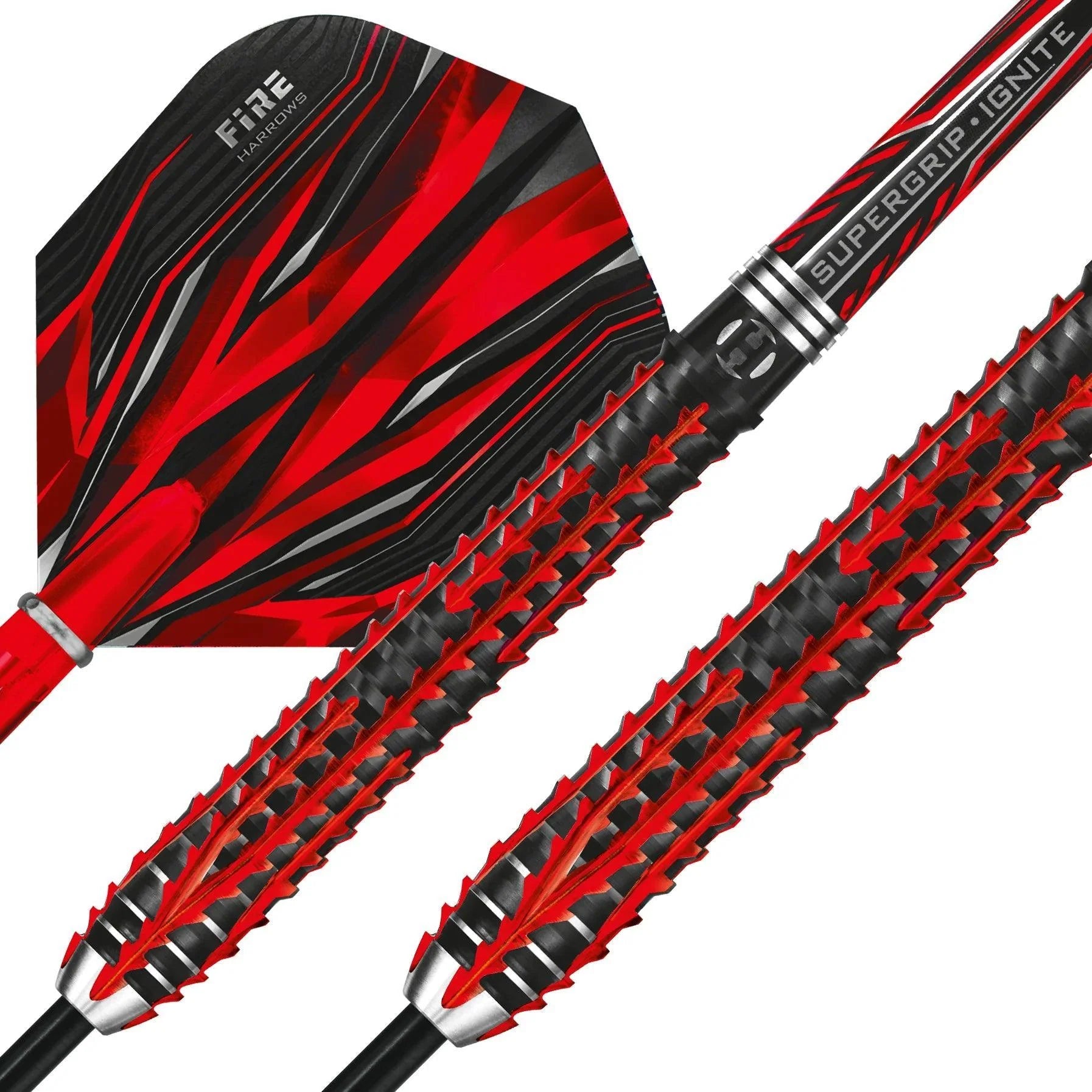 Harrows - Fire Inferno - Sada Steel Šípok - Direct Darts - 3