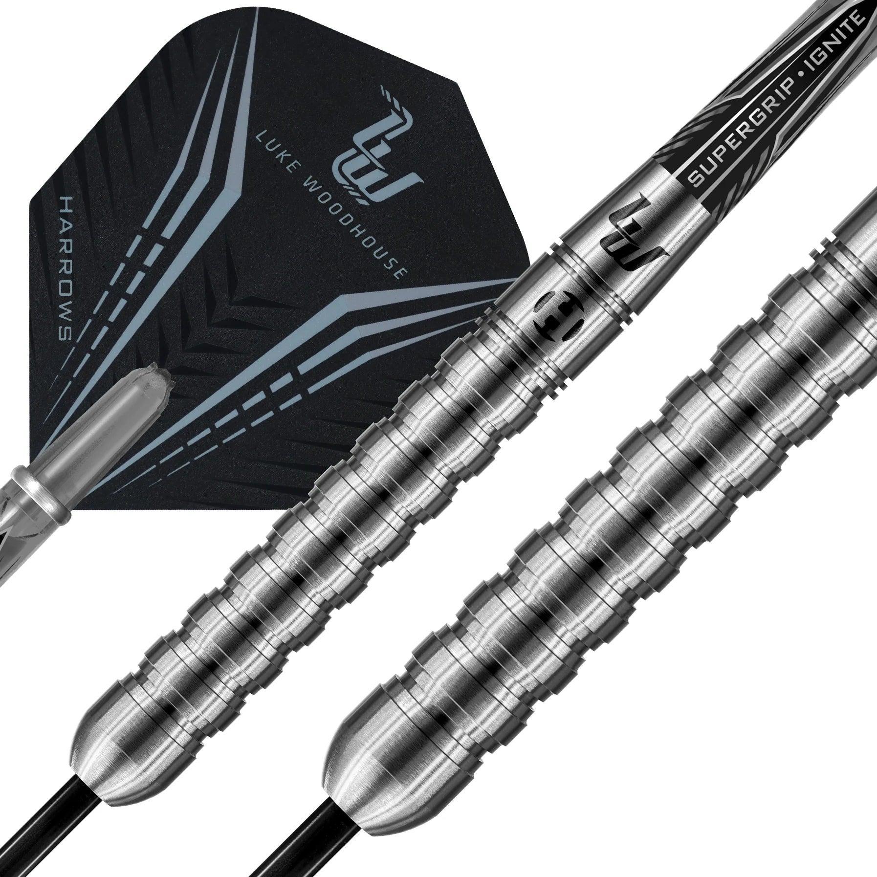 Harrows - Luke Woodhouse 90% - Sada Steel Šípok - Direct Darts - 3