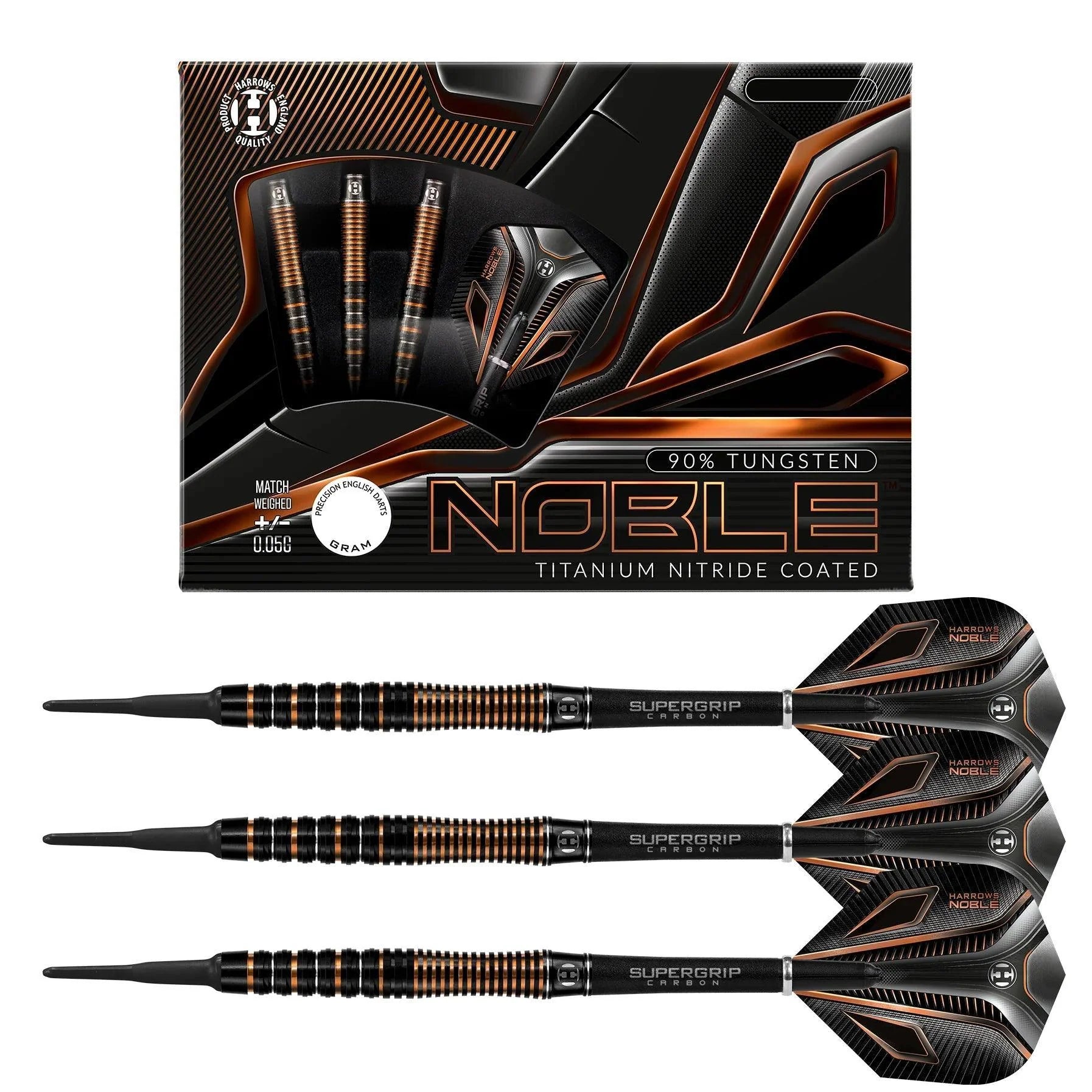 Harrows - Noble 90% - Sada Soft Šípok - Direct Darts - 2