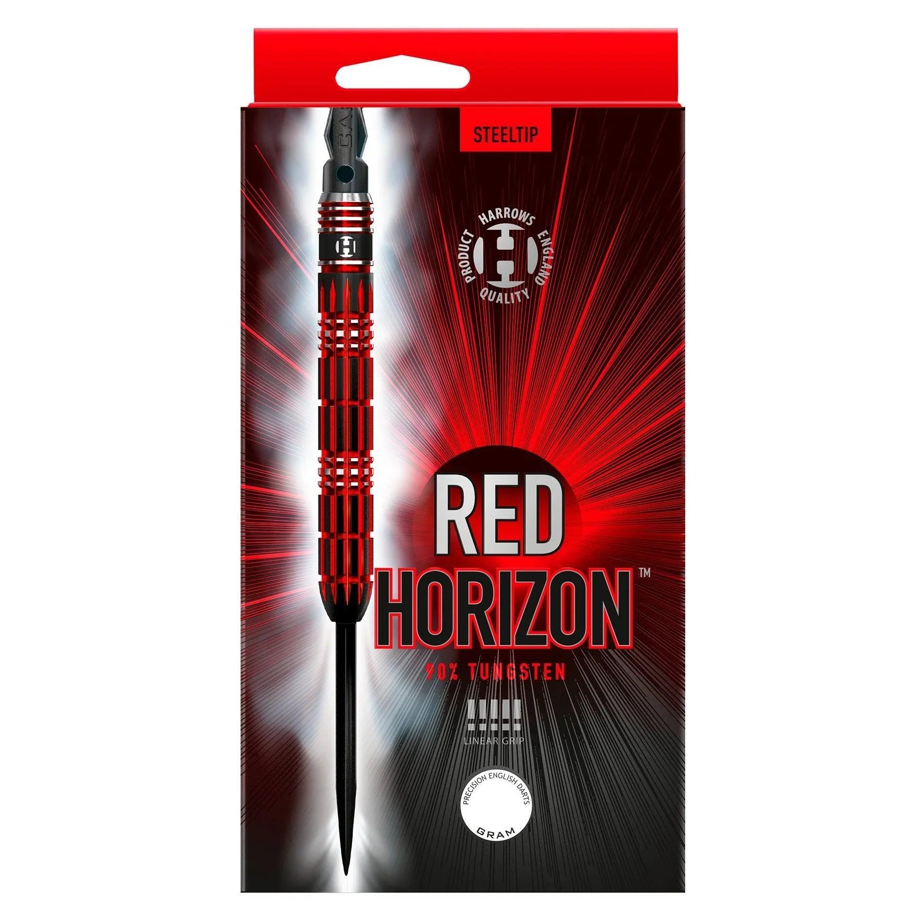 Harrows - Red Horizon 90% - Sada Steel Šípok - Direct Darts - 5