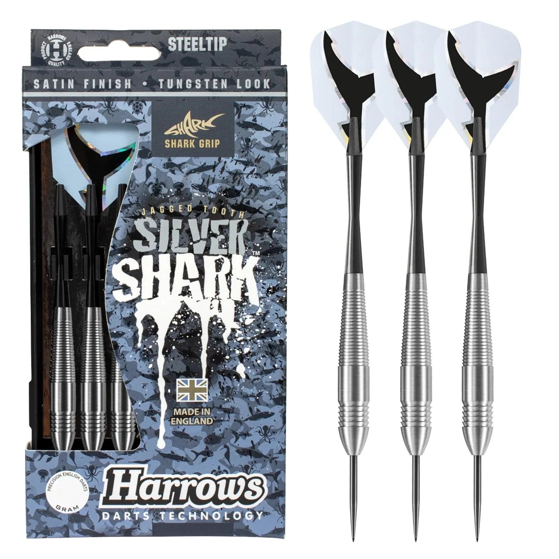 Harrows - Silver Shark - Sada Steel Šípok - Direct Darts - 2