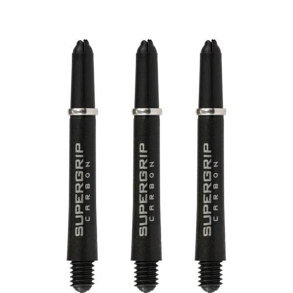 Harrows - Supergrip Carbon Strieborná - Násadka Na Šípky - Direct Darts - 3