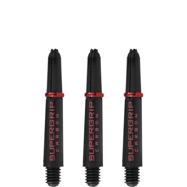 Harrows - Supergrip Carbon Červená - Násadka Na Šípky - Direct Darts - 2