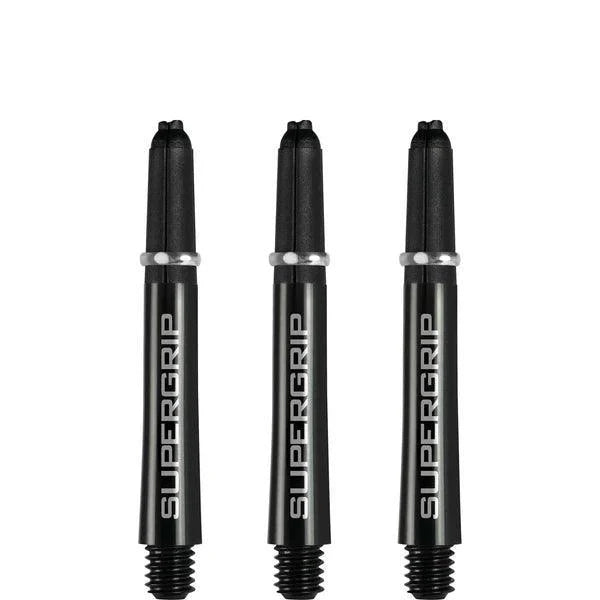 Harrows - Supergrip Čierna/Strieborná - Násadka Na Šípky - Direct Darts - 4