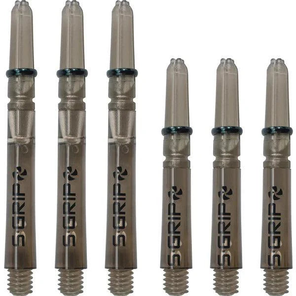 Harrows - Supergrip Spin Sivá - Násadka Na Šípky - Direct Darts - 1