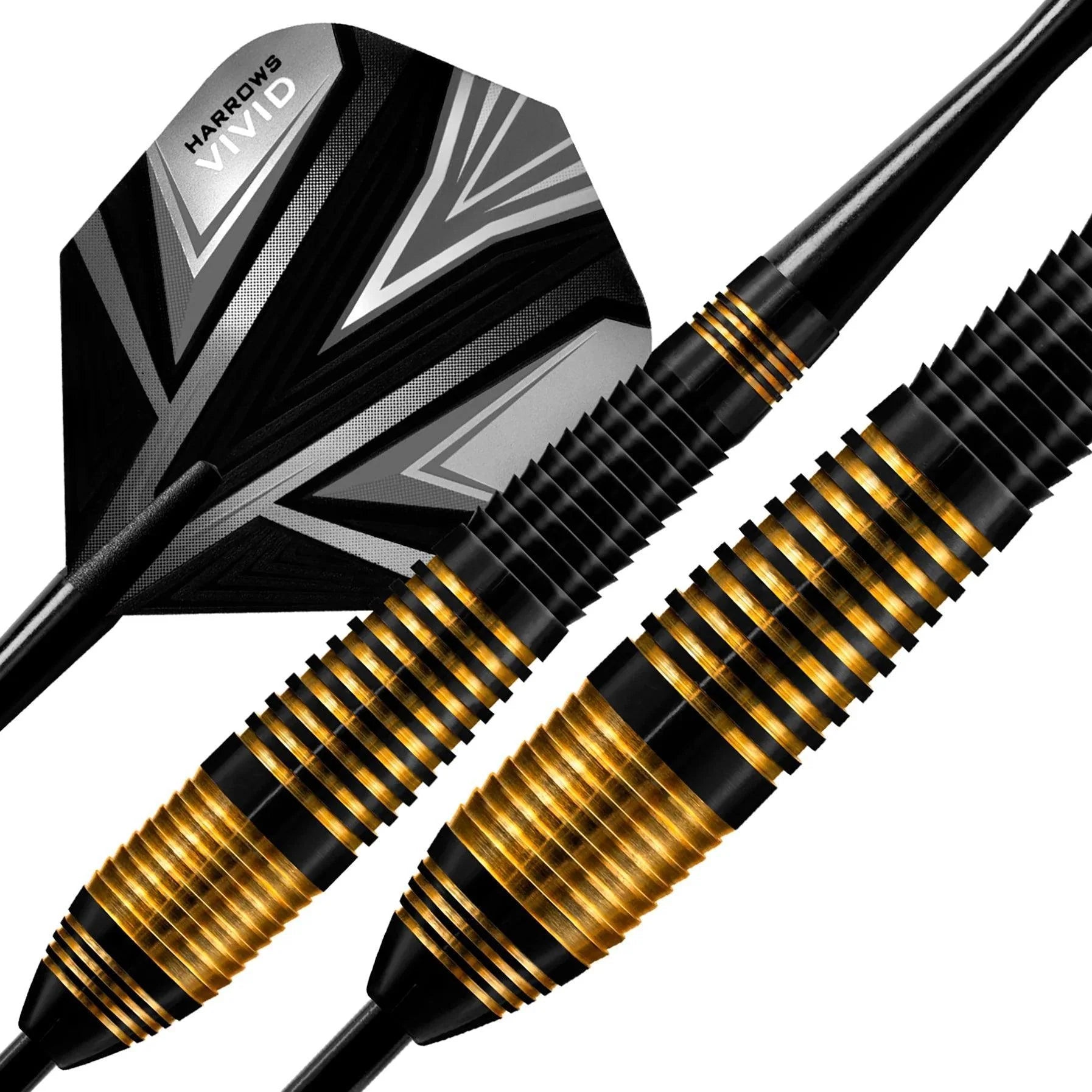 Harrows - Vivid Čierna - Sada Steel Šípok - Direct Darts - 3