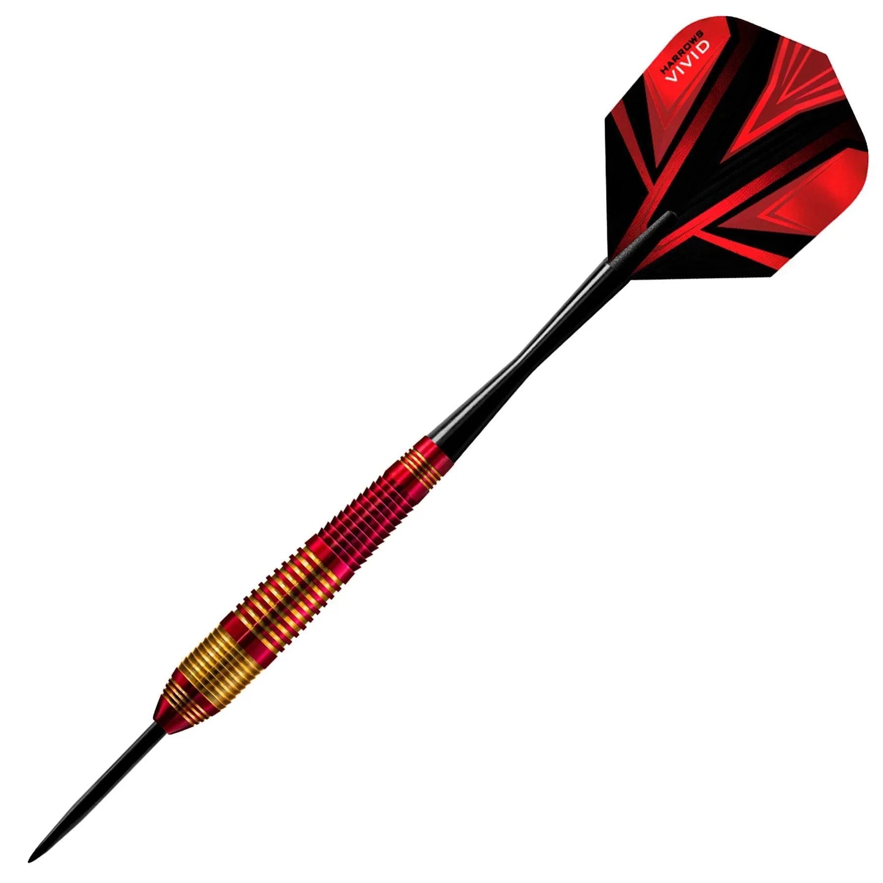Harrows - Vivid Červená - Sada Steel Šípok - Direct Darts - 4