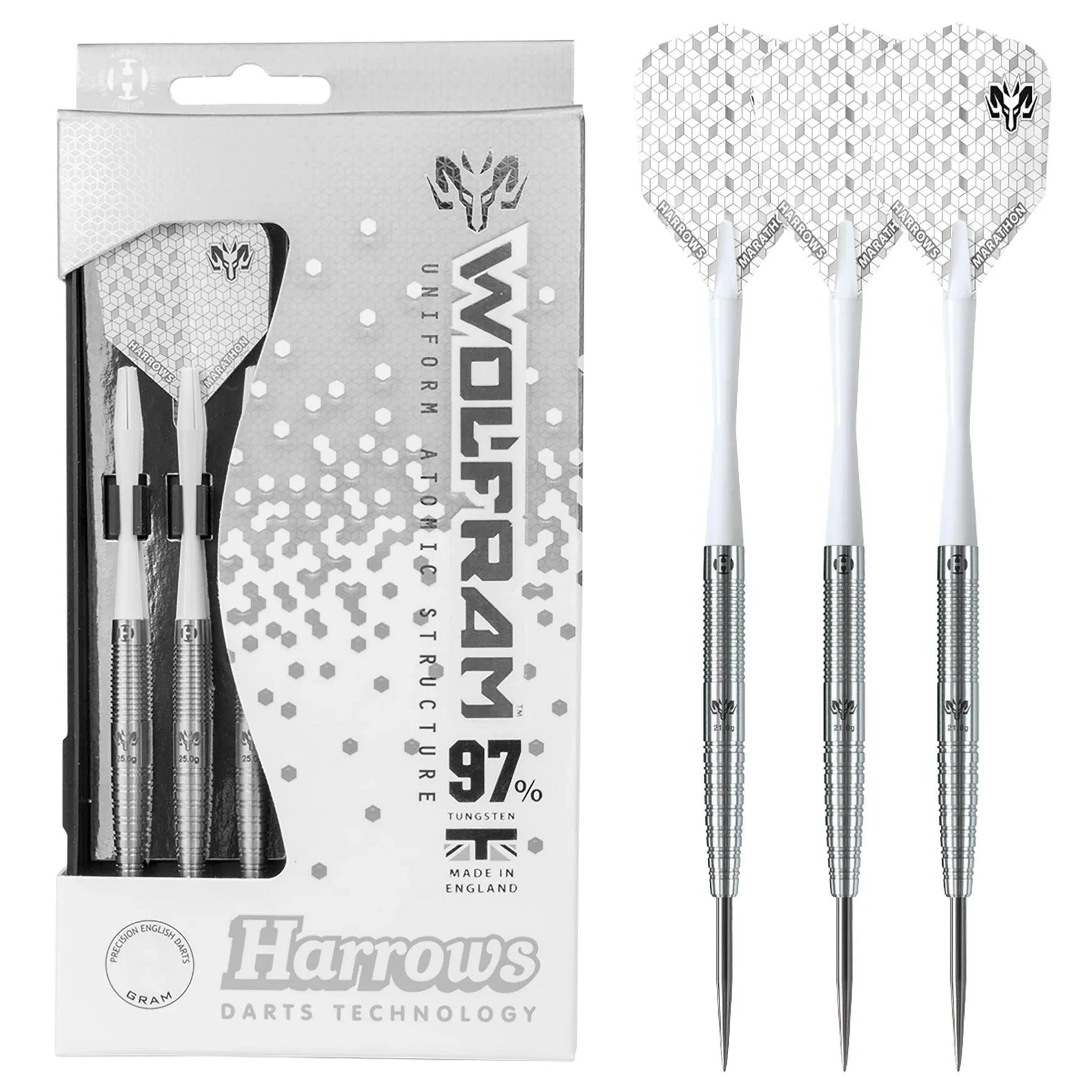 Harrows - Wolfram 97% - Sada Steel Šípok - Direct Darts - 2