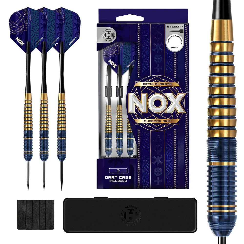 Harrows - Nox - Mosadzná - Steel Šípky - Direct Darts - 1