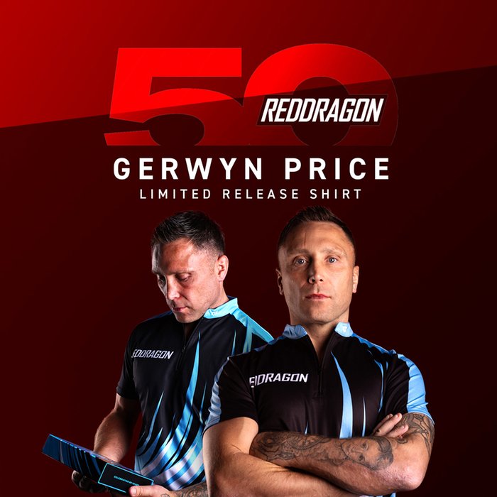 Red Dragon - Gerwyn Price 50 Years 90% - Steel Šípky - Direct Darts - 8