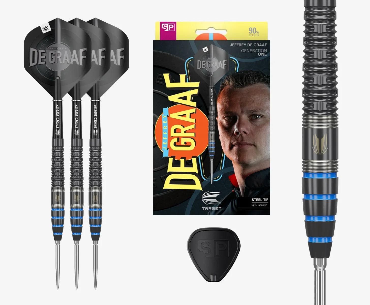 Target - Jeffrey De Graaf - Sada Steel Šípok - Direct Darts - 1