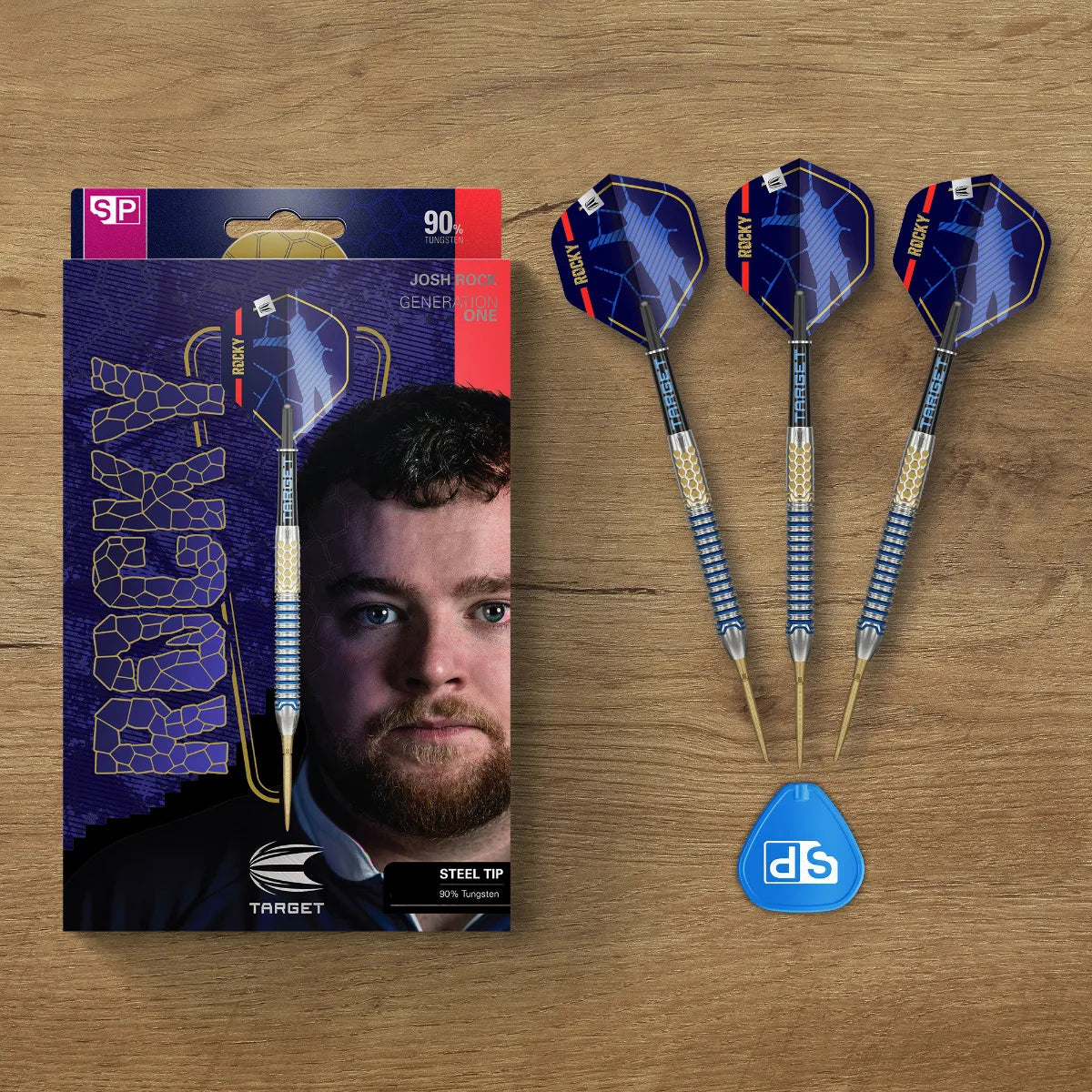 Target - Josh Rock G1 90% Sp - Sada Steel Šípok - Direct Darts - 6