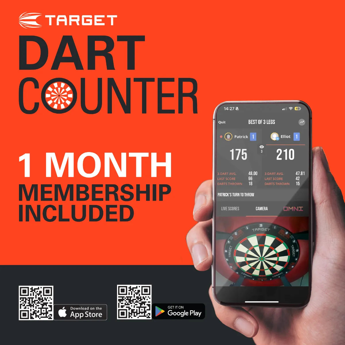 Target - Josh Rock G1 90% Sp - Sada Steel Šípok - Direct Darts - 7
