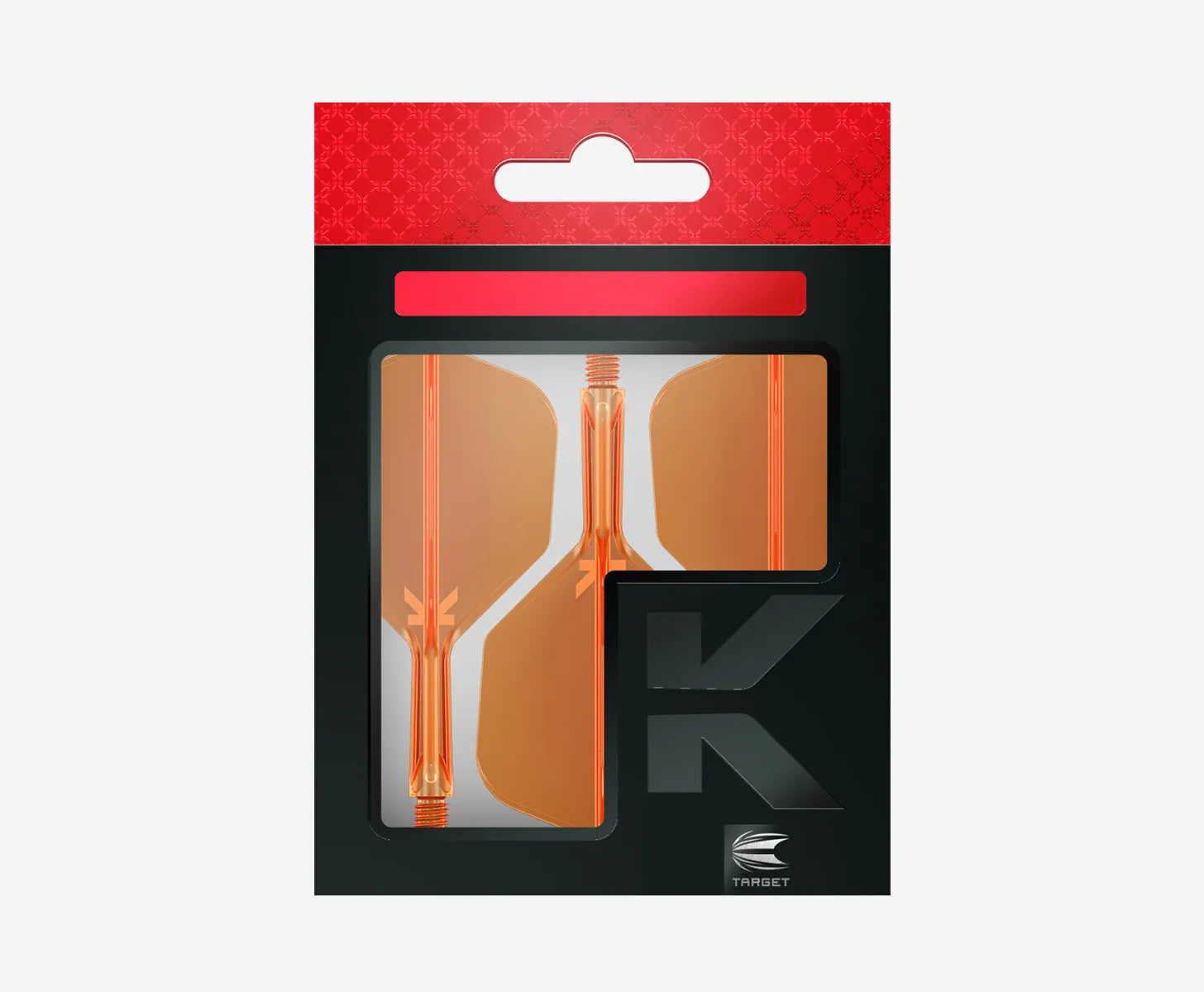 Target - K-Flex - No6 - Neónová Oranžová - Letky/Násadka Na Šípky - Direct Darts - 4